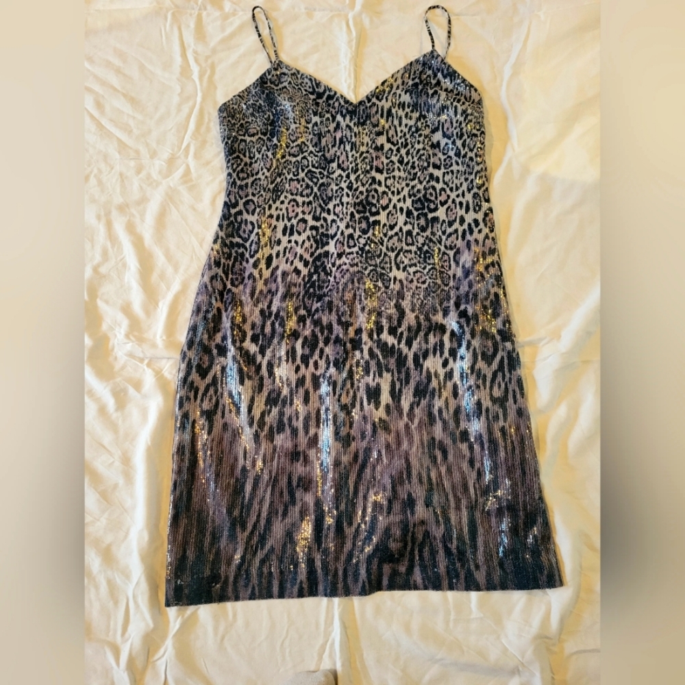 Elie Tahari Spaghetti Strap Dress